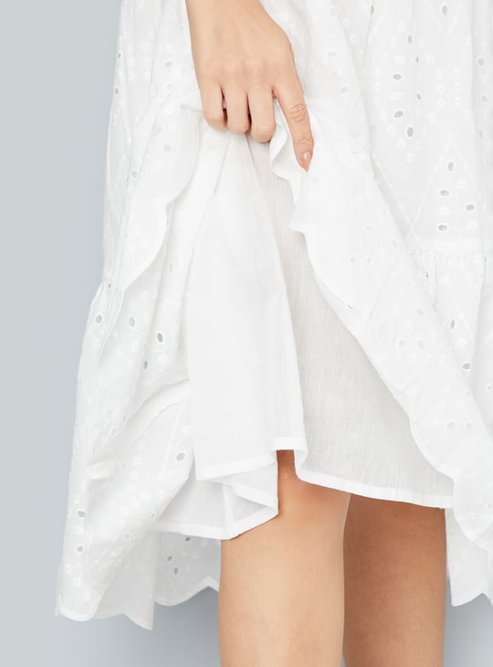 Women Schiffili Tiered Midi Dress