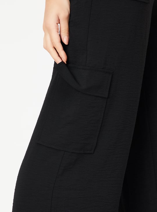 Women Textured Cargos