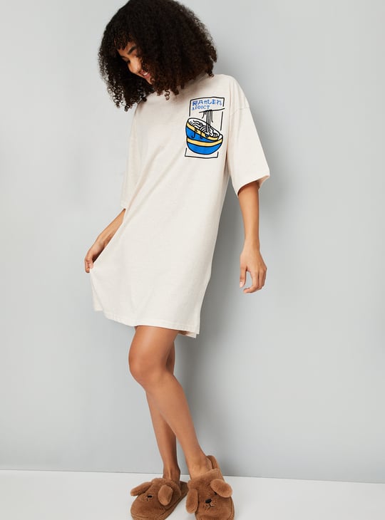 Women Printed Nightdress