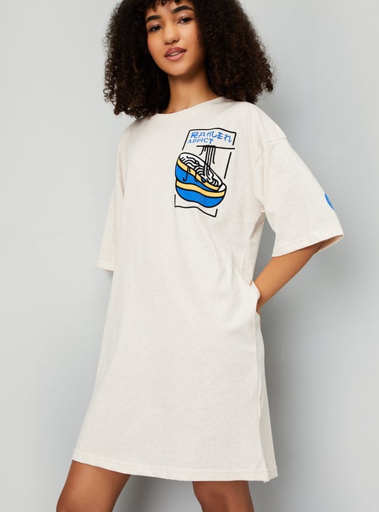 Women Printed Nightdress