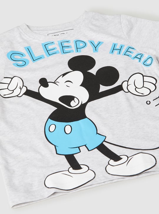 Boys Mickey Print Nightwear Set
