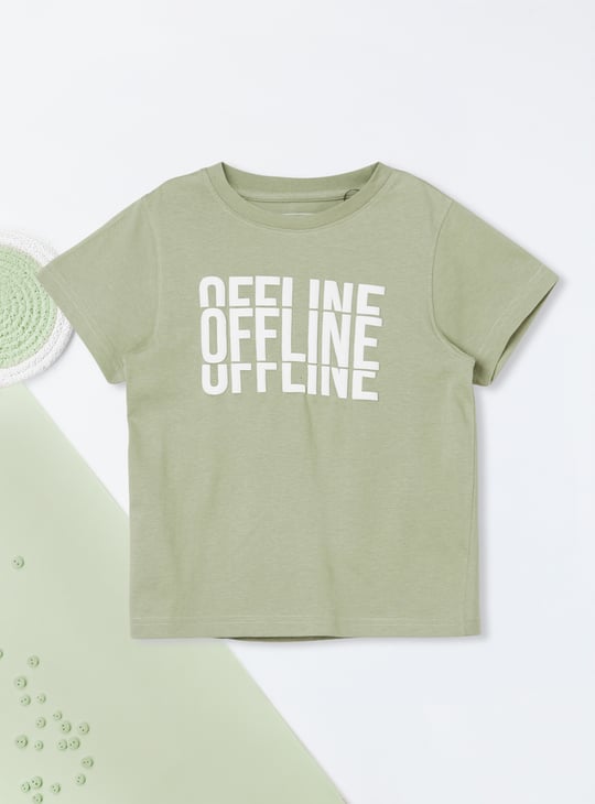 Boys Printed Shorts Set