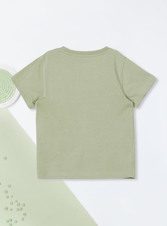 Boys Printed Shorts Set