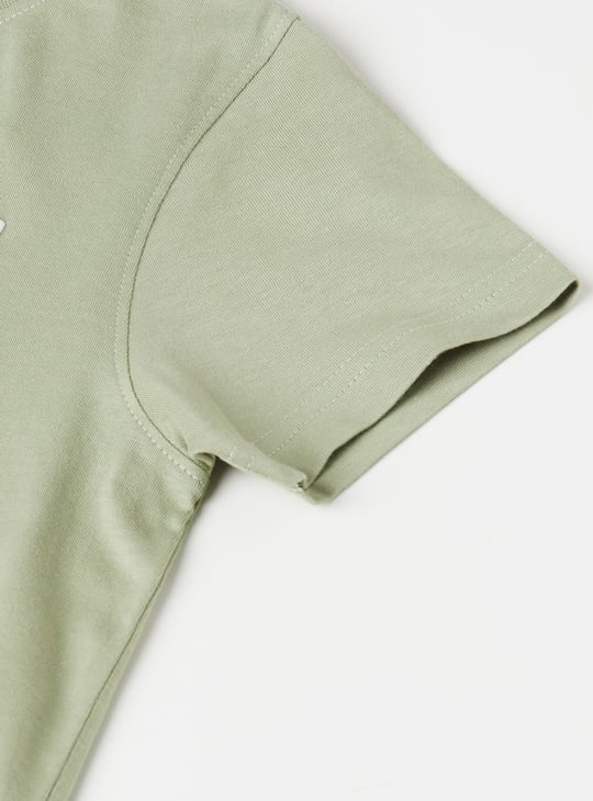 Boys Printed Shorts Set