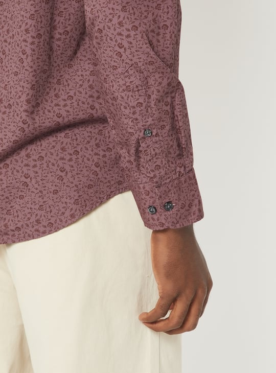 Men Printed Slim Fit Shirt