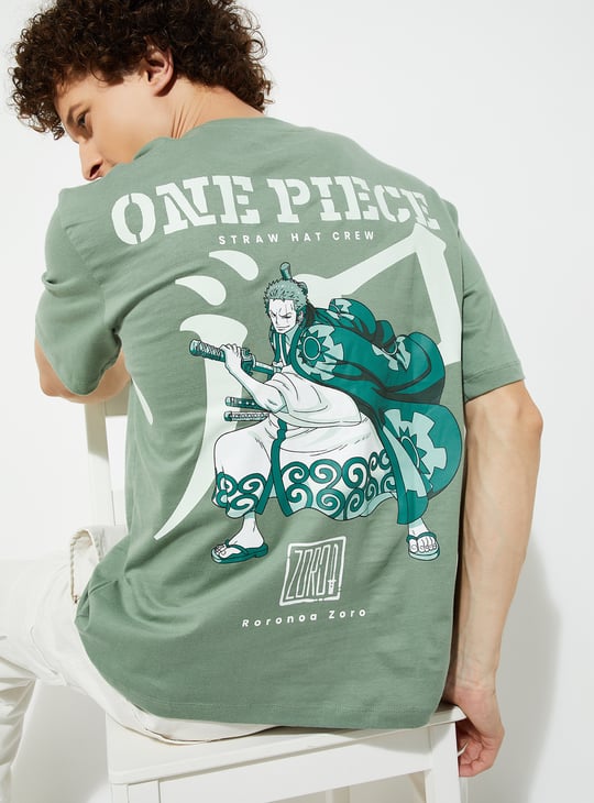 Men One Piece Print T-shirt