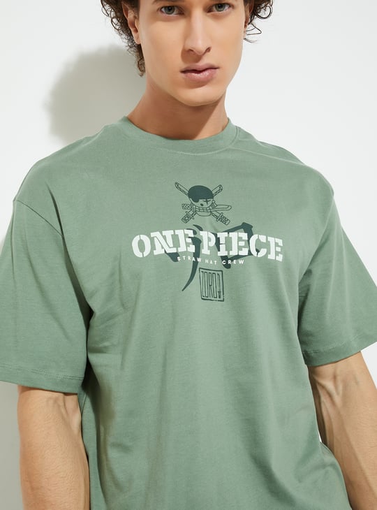 Men One Piece Print T-shirt