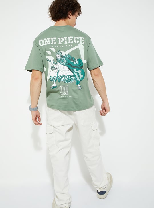 Men One Piece Print T-shirt