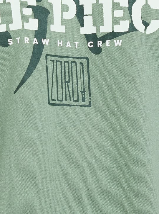 Men One Piece Print T-shirt