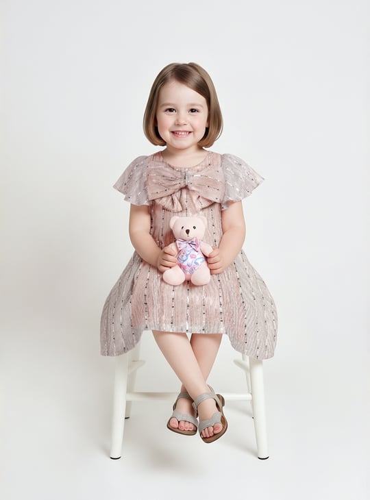 Girls Embellished Dress