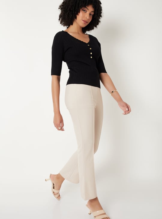 Women Ribbed Top