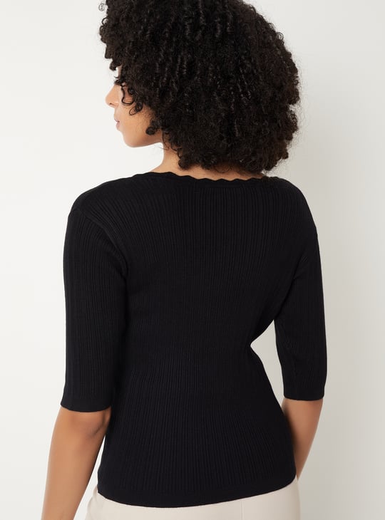Women Ribbed Top