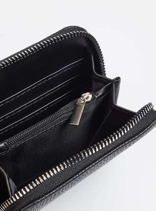 Women Star-Studded Zip-around Wallet