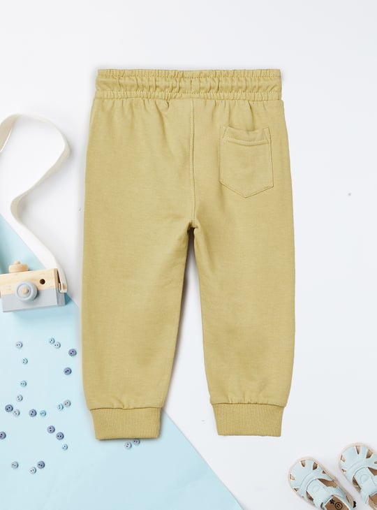 Boys Solid Joggers - Pack of 2