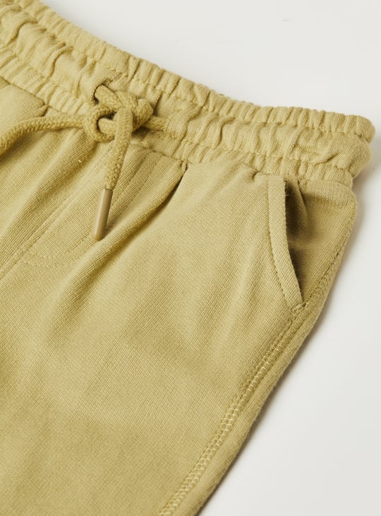 Boys Solid Joggers - Pack of 2