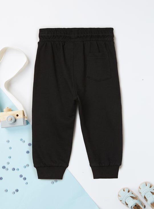 Boys Solid Joggers - Pack of 2