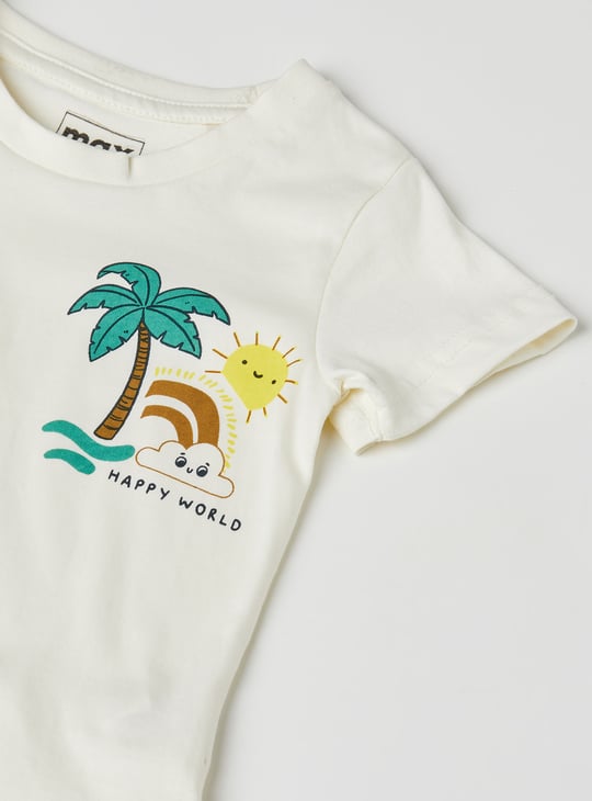 Boys Printed T-shirt - Pack of 3