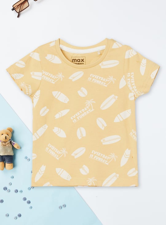 Boys Printed T-shirt - Pack of 3
