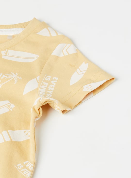 Boys Printed T-shirt - Pack of 3