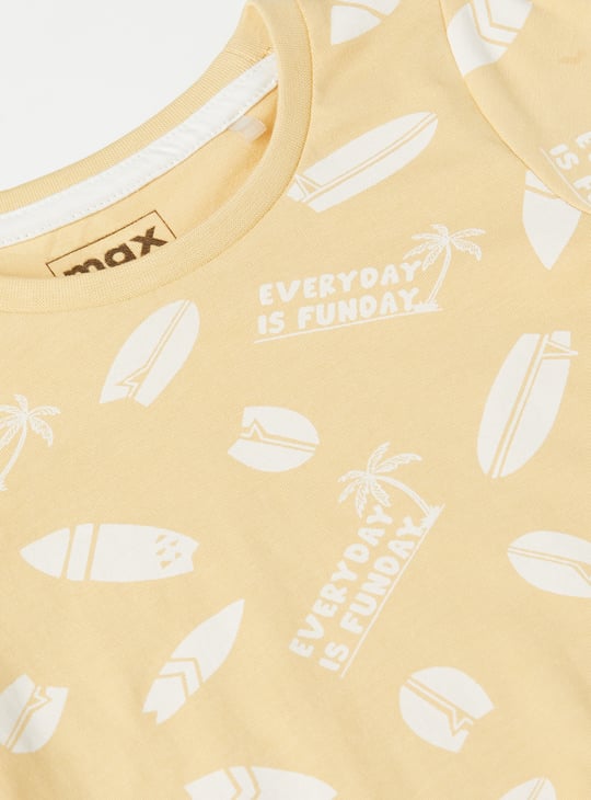 Boys Printed T-shirt - Pack of 3