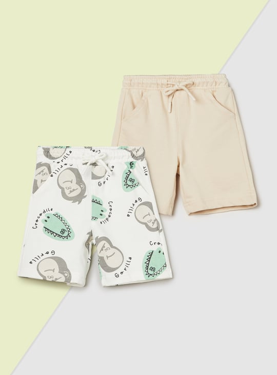 Boys Assorted Shorts - Pack of 2
