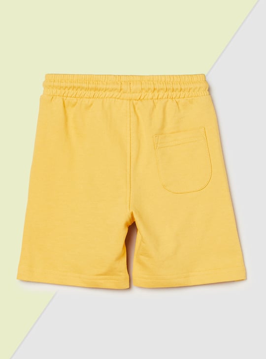 Boys Solid Shorts - Pack of 2