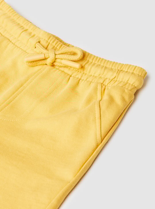 Boys Solid Shorts - Pack of 2