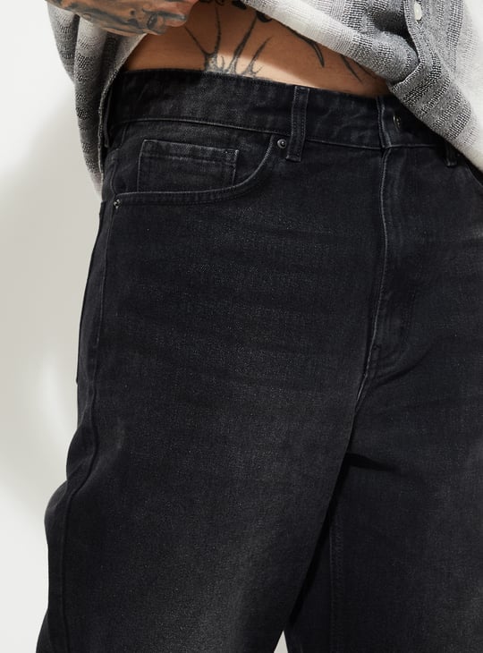 URB_N Men Washed Loose Fit Jeans