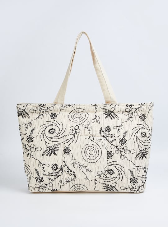 Women Embroidered Tote Bag