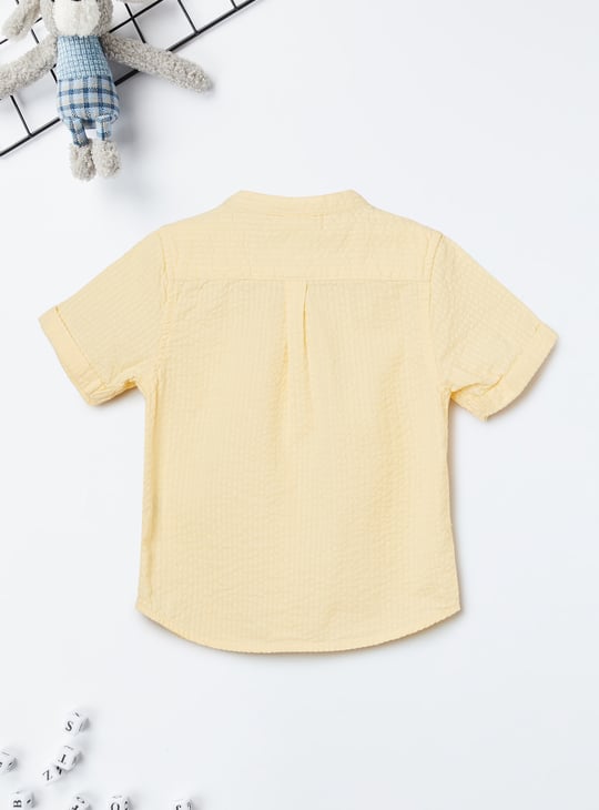 Boys Seersucker Shirt
