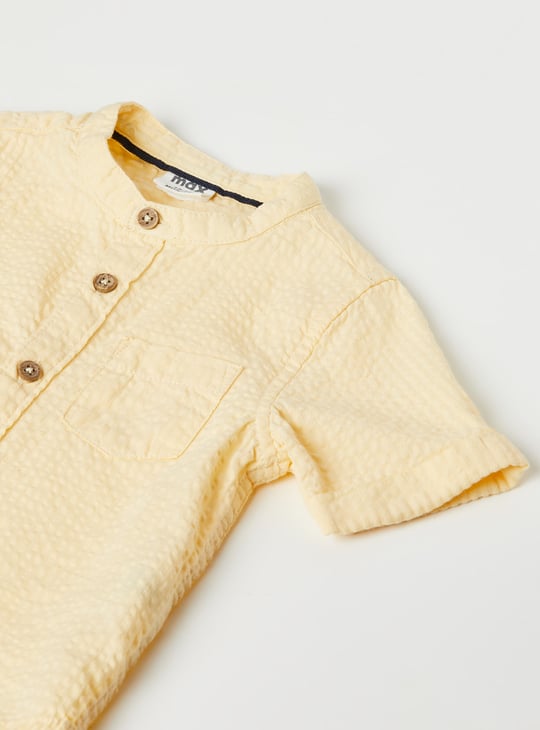 Boys Seersucker Shirt