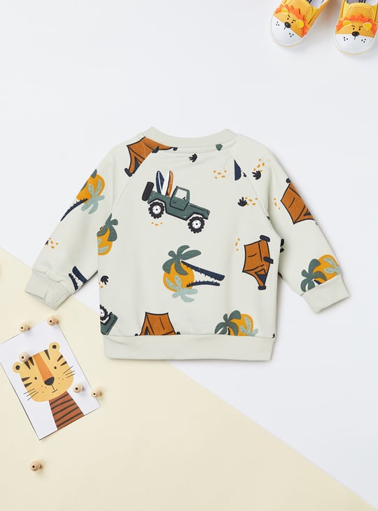 Boys Printed Joggers Set