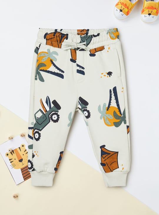 Boys Printed Joggers Set