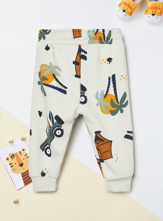 Boys Printed Joggers Set
