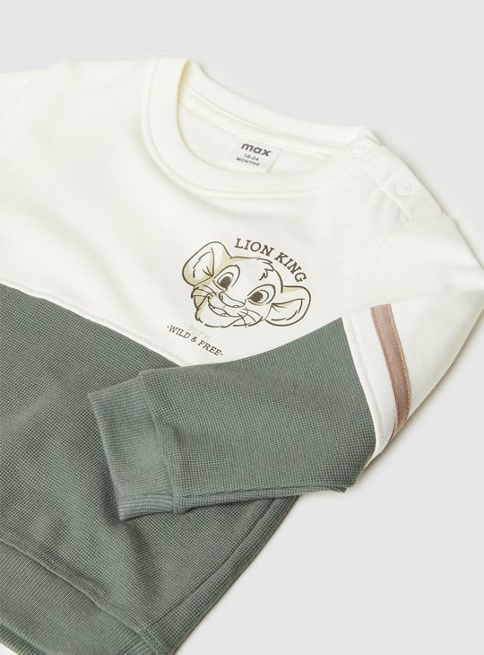 Boys Colourblock Joggers Set