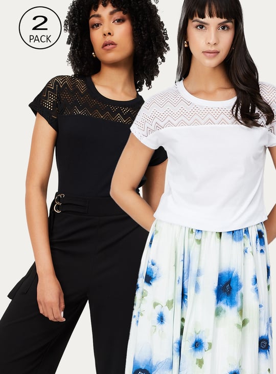 Women Knit Top - Pack of 2