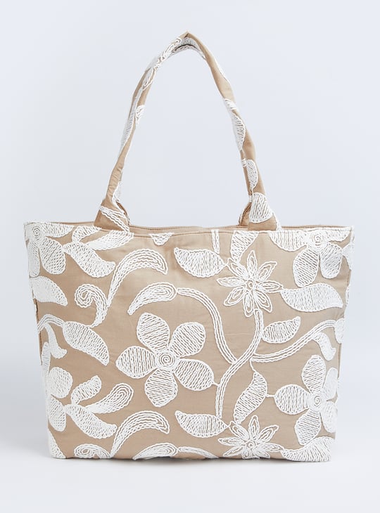Buy Women Embroidered Tote Bag Online at just