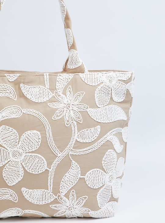 Women Embroidered Tote Bag