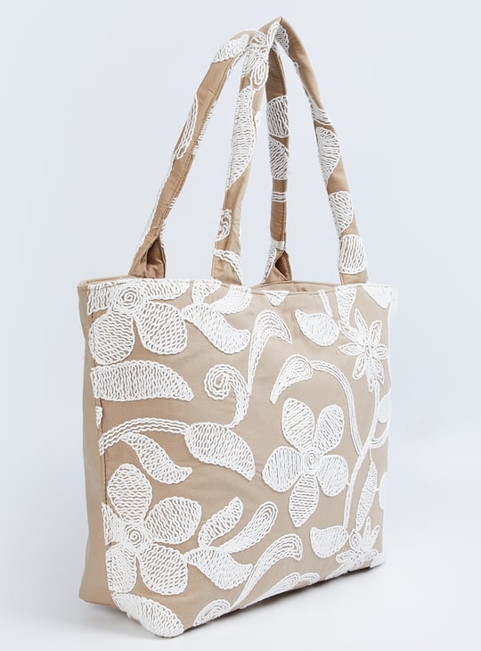 Women Embroidered Tote Bag