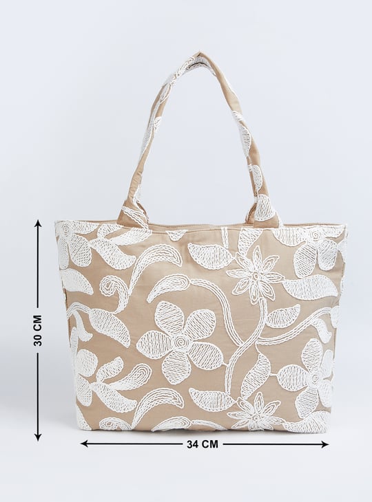 Women Embroidered Tote Bag