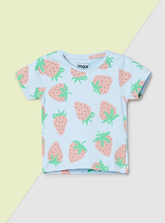 Girls Printed T-shirt - Pack of 3