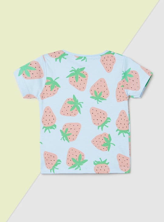 Girls Printed T-shirt - Pack of 3