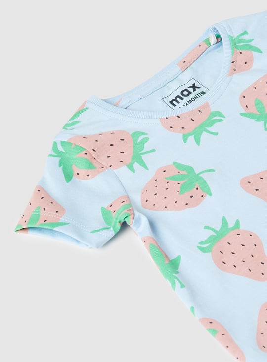 Girls Printed T-shirt - Pack of 3