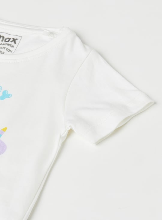 Girls Assorted T-shirt - Pack of 3