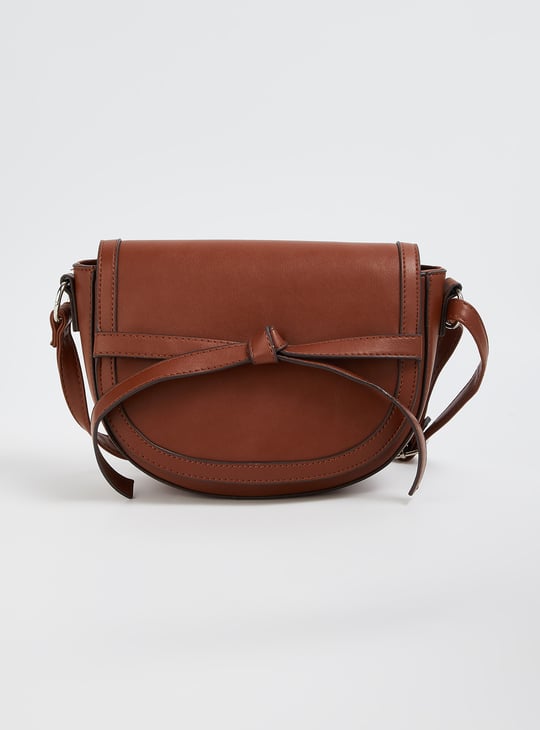 Women Tie Detail Sling Bag