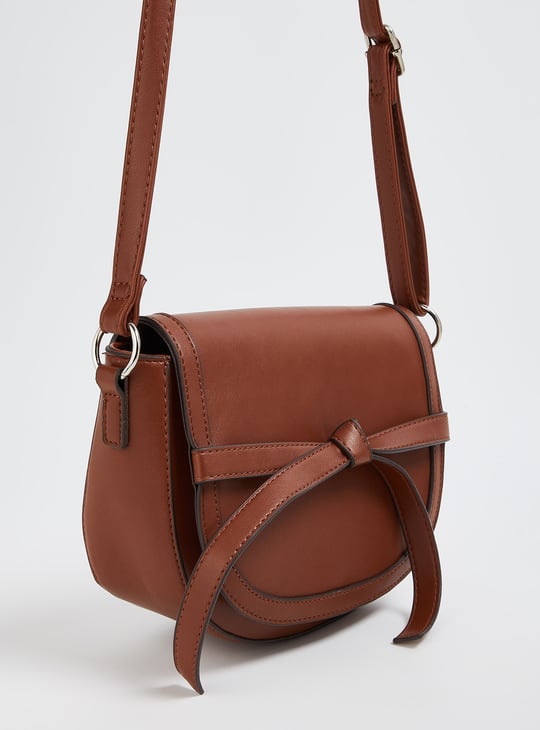 Women Tie Detail Sling Bag