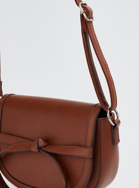 Women Tie Detail Sling Bag