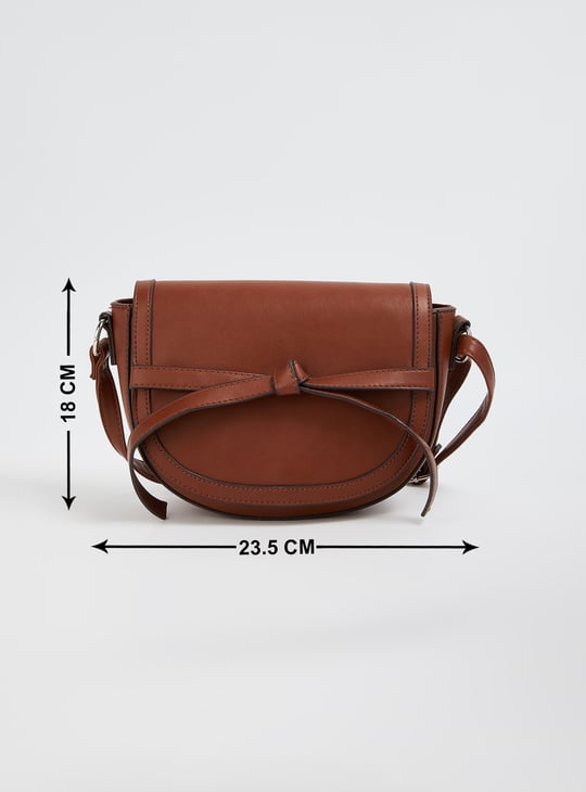 Women Tie Detail Sling Bag
