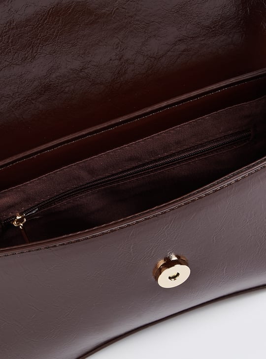 Women Buckles Shoulder Bag