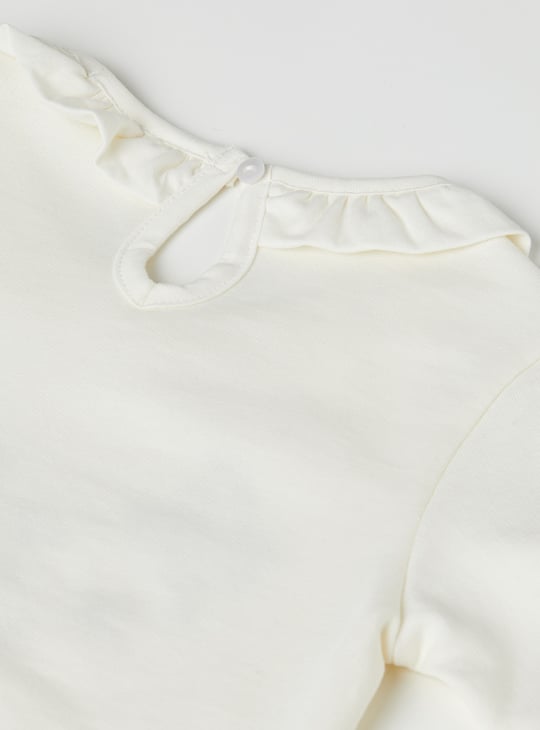 Girls Embroidered Leggings Set